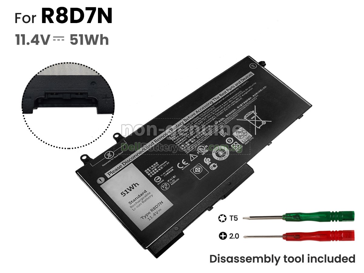 Dell 9JRYT Replacement Battery | DellBatteryStore.com.sg